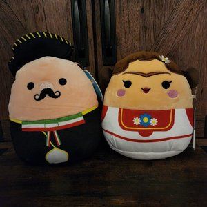 Squishmallows Mariachi Stuffed Plush Duo - Istvan & Gabriela
